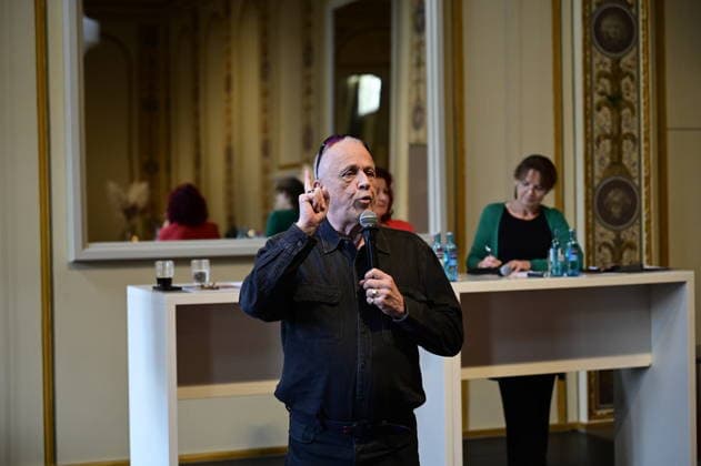 Stefan Hippler beim Pressegespräch und Präsentation des 16. HOPE-Award zur 18. HOPE-Gala Dresden im Schauspielhaus Dresden. Dresden, 08.10.2026 Copyright: xMatthiasxWehnertx