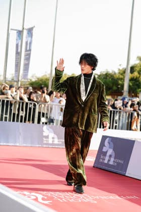 red carpet at Seoul Drama Awards in South Korea Japanese singer and actor Jin Akanishi poses for photos on the red carpet during the 21st Seoul International Drama Awards in Seoul, South Korea, on October 08, 2026. Seoul South Korea  Copyright: xMatrixxImages JungxUi-Chelx