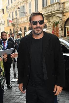 IPA89428058 - Rome, Teatro Sistina: Celebration marking the 150th anniversary of *Corriere della Sera*. Pictured: Edoardo Leo  Copyright: xVincenzoxLandix xVincenzoxLandix IPA89428058