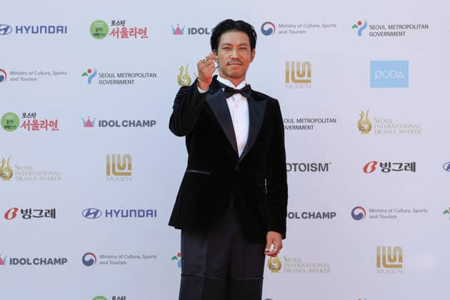 red carpet at Seoul Drama Awards in South Korea South Korean actor Kim Min pose for photos on the red carpet during the 21st Seoul International Drama Awards in Seoul, South Korea, on October 08, 2026. Seoul South Korea  Copyright: xMatrixxImages JungxUi-Chelx