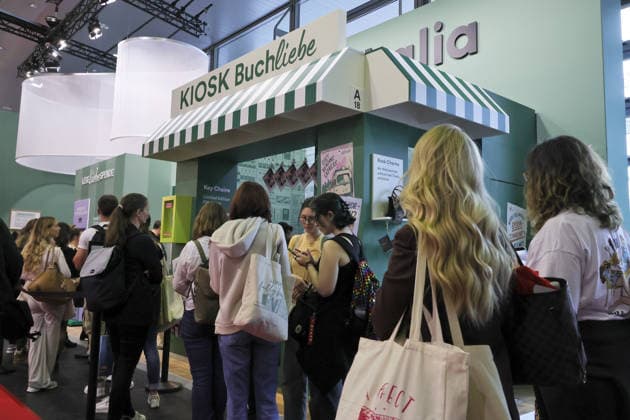 08.10.2026, Frankfurt am Main, DEU, Frankfurter Buchmesse. Grosser Andrang bei Thalia