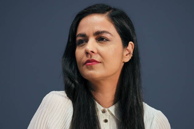 08.10.2026, Frankfurt am Main, DEU, Frankfurter Buchmesse. Shahrzad Eden Osterer, Autorin von Eskalation, Der Kampf im Nahen Osten im Gespraech