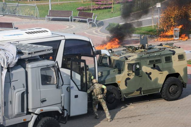 BELARUS, MINSK - OCTOBER 8, 2026: The final phase of the Eurasia-Antiterror 2026 counter-terrorism exercise by relevant agencies of the CIS and SCO member states. The drill is held as part of the 2026 CIS and SCO Counter-Terrorism Forum. Maxim Malinovsky TASS  98945084