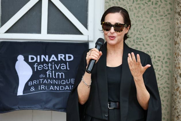 October 8, 2026, Dinard, Bretagne, France: Jury president AMIRA CASAR during the cabin inauguration at the 37th Dinard British and Irish Film Festival in Dinard, France. Dinard France  - ZUMAc179 20261008_zep_c179_020 Copyright: xMickaelxChavetx