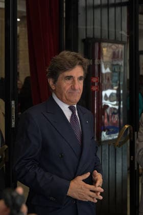 IPA89429507 - Urban Cairo arrives at the Teatro Sistina for the celebrations marking the 150th anniversary of the *Corriere della Sera* in Rome, Italy, on October 8, 2026. Flavio Brancaleone Fotogramma  Copyright: xFLAVIO_BRANCALONEx xx IPA89429507
