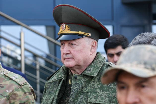 BELARUS, MINSK - OCTOBER 8, 2026: The Head of the CIS Anti-Terrorism Centre, Yevgeny Sysoyev, attends the final phase of the Eurasia-Antiterror 2026 counter-terrorism exercise by relevant agencies of the CIS and SCO member states. The drill is held as part of the 2026 CIS and SCO Counter-Terrorism Forum Minsk Belarus  - ZUMAt113 20261008_zaa_t113_324 Copyright: xMaximxMalinovskyx