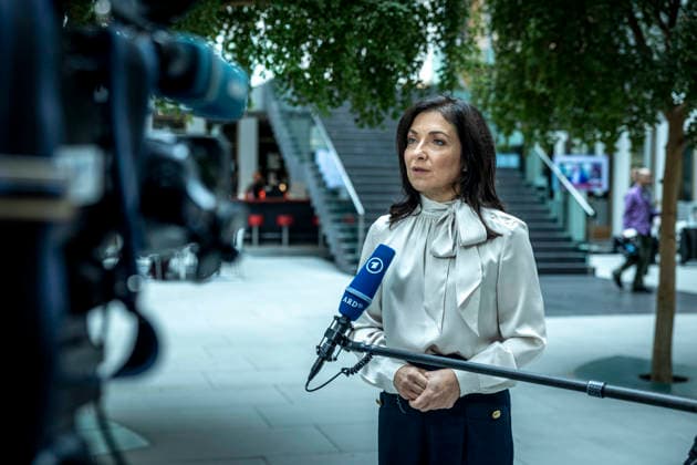 Katherina Reiche, Bundesministerin fuer Wirtschaft und Energie, stellt die Herbstprojektion 2026 der Bundesregierung im Rahmen einer Bundespressekonferenz vor, in Berlin, 08.10.2026. Berlin Deutschland Copyright: xYonaxElsnerx