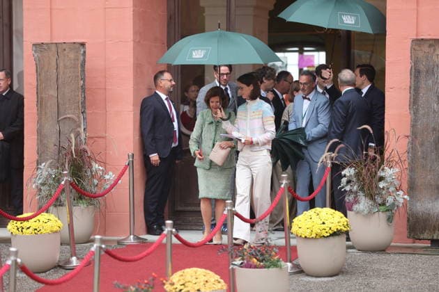 Königin Silvia von Schweden beucht Insel Mainau Konstanz Mainau, 08.10.2026 Ihre Majestät Königin Silvia von Schweden besucht die Insel Mainau bei Konstanz. Im Baden- Württemberg Germany Copyright: xMatthiasxGränzdörferx