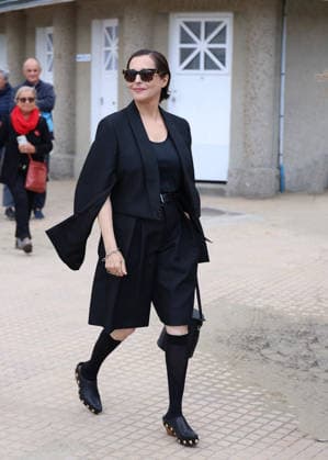 Amira Casar at the unveiling of her beach cabana during the 37th Dinard British and Irish Film Festival, France, on October 8, 2026. Denis Guignebourg, Bestimage. 37th Dinard British Irish Film Festival on October 8, 2026, in Dinard, France. Dinard, France  Copyright: xDenisxGuignebourgx xBestimagexDenisxGuignebourgx xBestimagex
