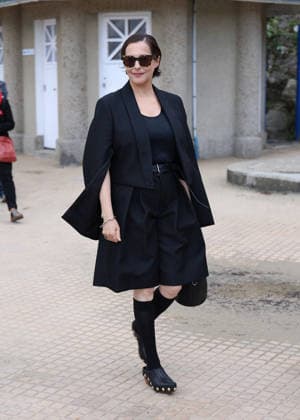 Amira Casar at the unveiling of her beach cabana during the 37th Dinard British and Irish Film Festival, France, on October 8, 2026. Denis Guignebourg, Bestimage. 37th Dinard British Irish Film Festival on October 8, 2026, in Dinard, France. Dinard, France  Copyright: xDenisxGuignebourgx xBestimagexDenisxGuignebourgx xBestimagex