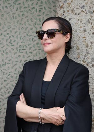 Amira Casar at the unveiling of her beach cabana during the 37th Dinard British and Irish Film Festival, France, on October 8, 2026. Denis Guignebourg, Bestimage. 37th Dinard British Irish Film Festival on October 8, 2026, in Dinard, France. Dinard, France  Copyright: xDenisxGuignebourgx xBestimagexDenisxGuignebourgx xBestimagex