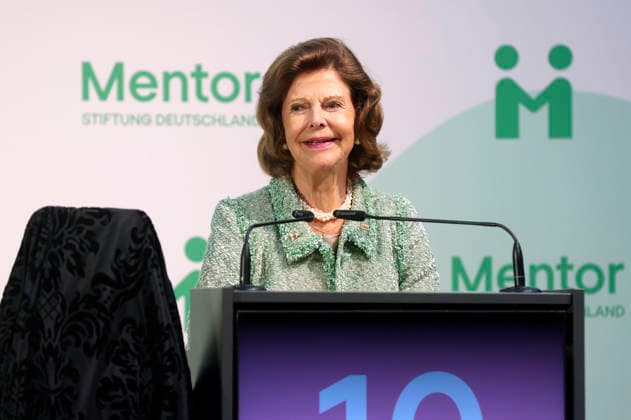 Königin Silvia von Schweden beim Jubiläum der Mentor-Stiftung auf der Insel Mainau. Mainau, 08.10.2026