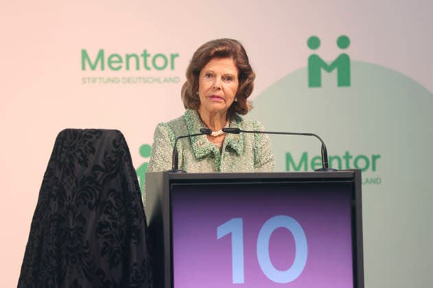 Königin Silvia von Schweden beim Jubiläum der Mentor-Stiftung auf der Insel Mainau. Mainau, 08.10.2026