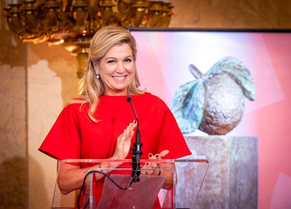 08-10-2026 Palace Queen Maxima presented the 2026 Appeltjes van Oranje awards at palace Noordeinde in The Hague. Winners are Stek Den Haag, Mega D youth foundation and Stchting Doors Wide Open. Â  Copyright: xPPEx