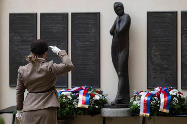 Sokol (Falcon) Movement s Memorial Day honours Sokol members who died in anti-Nazi resistance in Prague, Czech Republic, October 8, 2026. (CTKxPhoto MichalxKamaryt) CTKPhotoP2026100806623  CTKPhotoP2026100806623