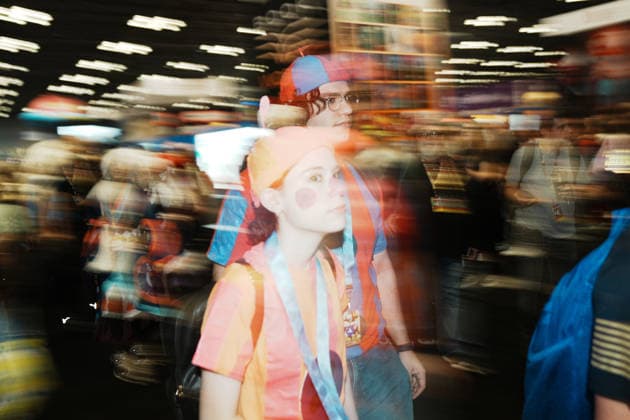 October 8, 2026, New York, New York, USA: Attendees in cosplay at the 2026 New York Comic Con at the Javits Center on October 8, 2026 in New York. New York USA  - ZUMAb148 20261008_zap_b148_042 Copyright: xBryanxSmithx
