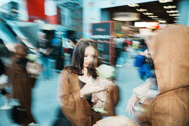 October 8, 2026, New York, New York, USA: Attendees in Star Wars themed cosplay at the 2026 New York Comic Con at the Javits Center on October 8, 2026 in New York. New York USA  - ZUMAb148 20261008_zap_b148_060 Copyright: xBryanxSmithx