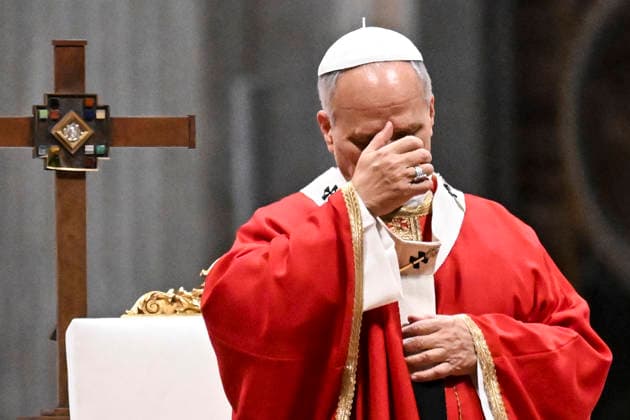 October 8, 2026, Vatican City, Vatican City: Pope Leo leads a mass for the inauguration of the academic year at the Pontificial University in Saint Peter s Square, Vatican City, 8 October 2026. ANSA RICCARDO ANTIMIANI. Vatican City Vatican City  - ZUMAa110 20261008_zaf_a110_008 Copyright: xRiccardoxAntimianix