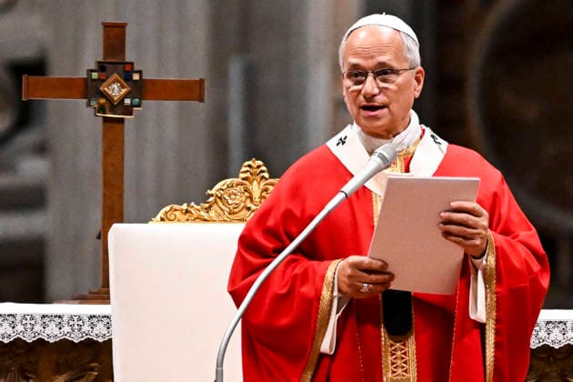 October 8, 2026, Vatican City, Vatican City: Pope Leo leads a mass for the inauguration of the academic year at the Pontificial University in Saint Peter s Square, Vatican City, 8 October 2026. ANSA RICCARDO ANTIMIANI. Vatican City Vatican City  - ZUMAa110 20261008_zaf_a110_015 Copyright: xRiccardoxAntimianix