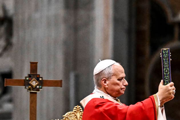 October 8, 2026, Vatican City, Vatican City: Pope Leo leads a mass for the inauguration of the academic year at the Pontificial University in Saint Peter s Square, Vatican City, 8 October 2026. ANSA RICCARDO ANTIMIANI. Vatican City Vatican City  - ZUMAa110 20261008_zaf_a110_019 Copyright: xRiccardoxAntimianix