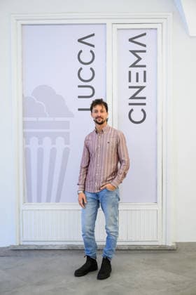 October 8, 2026, Lucca, Lucca, Italy: Director and producer Luca Severi presents his film I racconti del mare to the public at the closing of the Cinema d Essai series of meetings, Lucca, 08 10 2026 Lucca Italy  - ZUMAa289 20261008_zia_a289_086 Copyright: xStefanoxDallexLuchex xAgfx