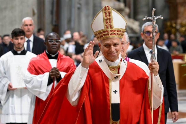 ITALY - POPE - VATICAN-2026 10 8 Italy, Rome, Vatican, 2026 10 8 Pope Leo XIV officiates the holy mass for the inauguration of the academic year of the pontifical universities at the St. Peter s Basilica in the Vatican. EDITORIAL USE ONLY - NO BOOKS Copyright: xVATICANxMEDIA xCatholicxPressxPhotox