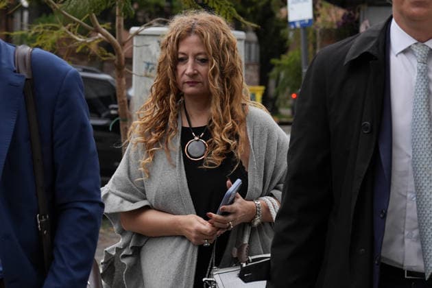 Closing arguments begin in the Maradona s death in Argentina SAN ISIDRO, ARGENTINA - OCTOBER 8: Nancy Forlini, the medical coordinator in charge of Diego Maradona s home, arrives at the courthouse as prosecutors and plaintiff attorneys present their closing arguments before Oral Criminal Court No. 7 in San Isidro, Argentina on October 8, 2026. The trial has entered its final stage, with the accusing parties seeking severe penalties against seven medical professionals charged with homicide with eventual intent over allegations of negligent and indifferent medical care that contributed to Maradona’s death. Luciano Gonzalez Anadolu San Isidro Argentina. Editorial use only. Please get in touch for any other usage.  Copyright: x2026xAnadoluxLucianoxGonzalezx