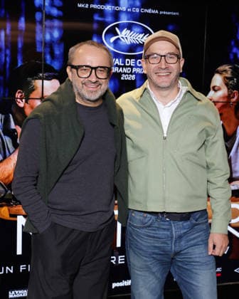 Exclusive - Minotaure Premiere - Paris Exclusive - Andrey Zvyagintsev and Evgueni Galperine attend the photocall for the premiere of The Minotaure held at the UGC Les Halles Cinema in Paris, France on October 8, 2026. Photo by David Boyer ABACAPRESS.COM Paris France  Copyright: xBoyerxDavid ABACAx