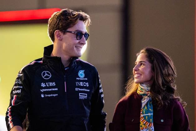 Formel 1, George Russell und Carmen Montero Mundt haben sich verlobt , Archivbilder