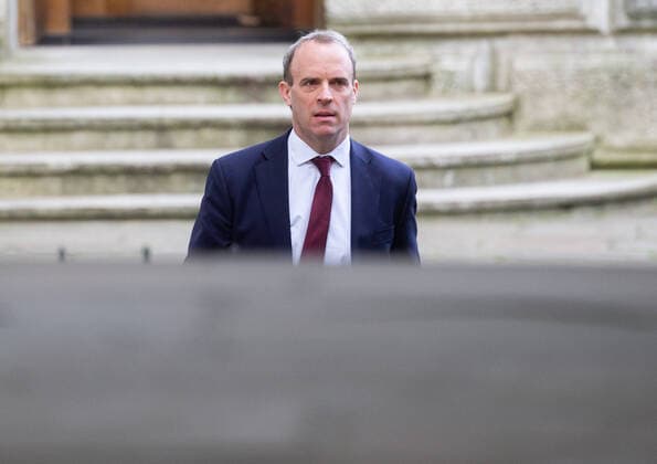Coronavirus, Britischer Außenminister Dominic Raab begibt sich in Selbstisolation - Archivbilder
