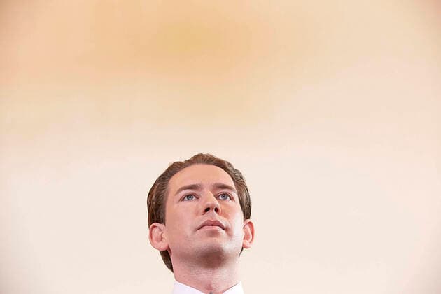 Sebastian Kurz tritt von allen politischen Ämtern zurück, Archivbilder