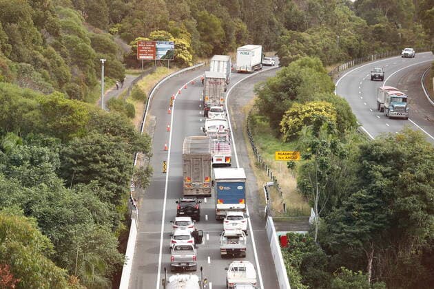 Coronavirus in Australien, Stau an der Grenze von Queensberry und New South Wales