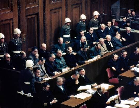 Urteilsverkündung im Nürnberger Prozess gegen die Hauptkriegsverbrecher, 80. Jahrestag am 30. September