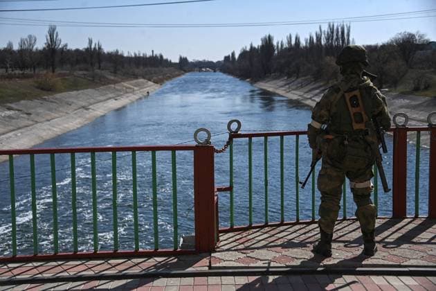 Ukraine-Konflikt, Russen sollen Kachowka-Staudamm gesprengt haben, Archivbilder