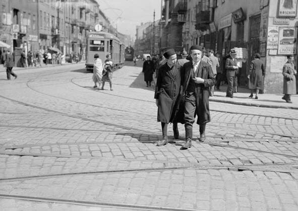IMAGO Willem van de Poll Archiv, Polen, Jüdische Wohnviertel in Warschau 1934