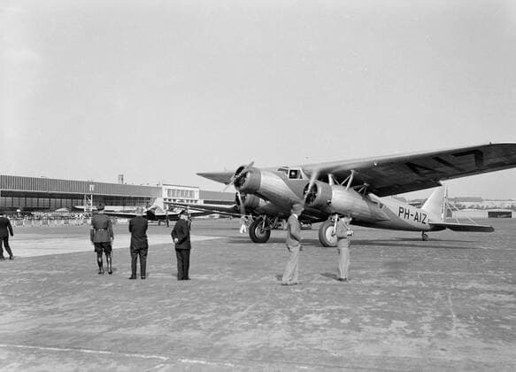 IMAGO Willem van de Poll Archiv, Deutschland, Berlin, Flughafen Tempelhof 1934