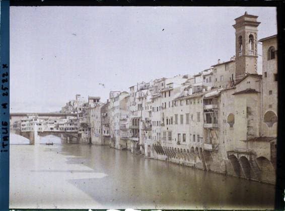 IMAGO Jean Brunhes und Auguste Leon Archiv, Die Archive des Planeten, Italien, Florenz 1913