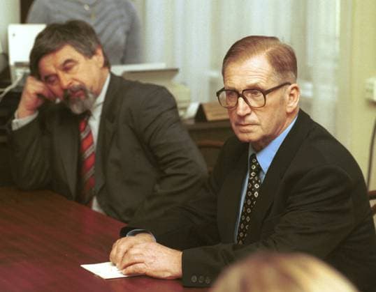 Ehemaliger tschechoslowakischer Ministerpräsident Lubomir Strougal gestorben, Archivbilder