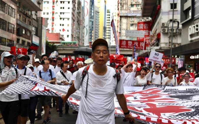 Hongkong: Prozess gegen Demokratieaktivisten Jimmy Lai beginnt, Archivbilder