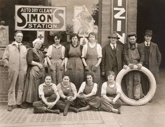 IMAGO History, Archiv, Erster Weltkrieg, USA, Frauen im Arbeitseinsatz für die US-Armee