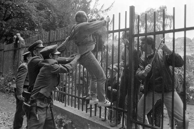 IMAGO History, 35 Jahre Mauerfall, Republikflucht, Flucht und Fluchtversuche aus der DDR