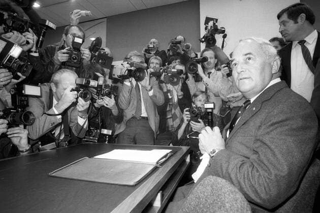 IMAGO History, Deutsche Parteien, CDU, Flick-Parteispendenaffäre 1975-1984