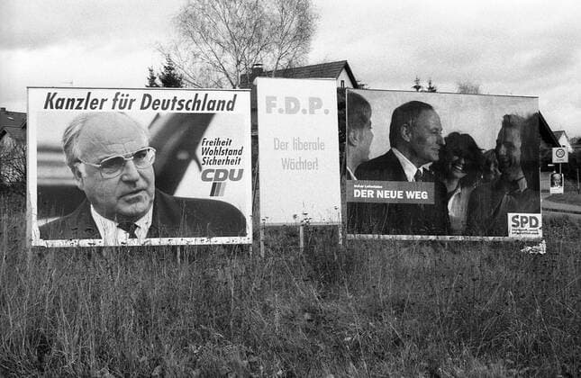 IMAGO History, 75 Jahre Grundgesetz, Eckpunkte Deutscher Geschichte, Erste gesamtdeutsche Bundestagswahl 1990