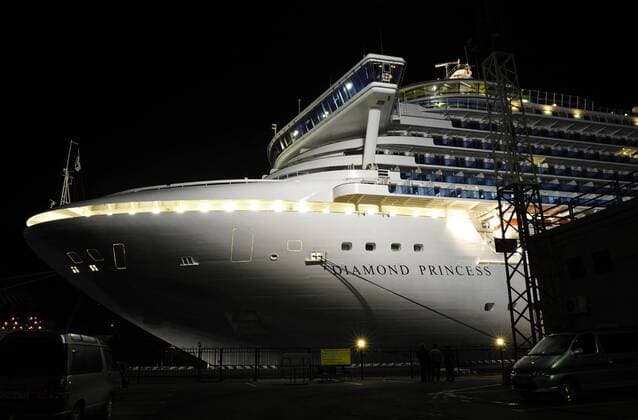 Coronavirus auf Kreuzfahrtschiff Diamond Princess - Archivbilder