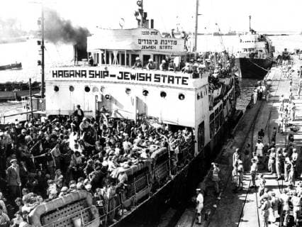 75 Jahre Staatsgründung Israel - jüdische Siedler und Geflüchtete in Palästina vor 1948
