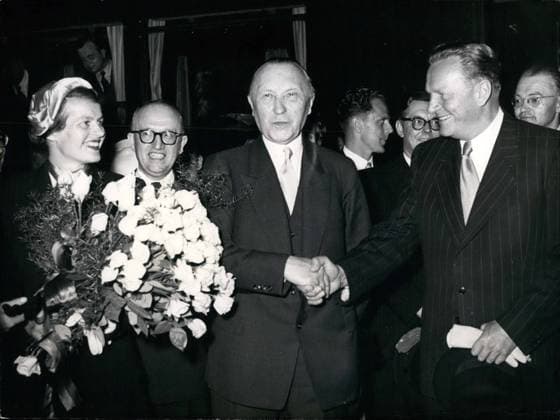 IMAGO History, 150. Geburtstag Konrad Adenauer, Kabinett Adenauer I 1949-1953