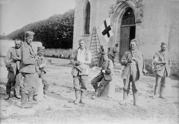 IMAGO History, Bain News Service Archiv, Erster Weltkrieg, Deutsche Kriegsgefangene 1914-1918
