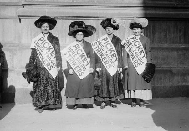 IMAGO History, Bain News Service Archiv, USA, New York, Gewerkschaften und Aufmärsche 1905-1925