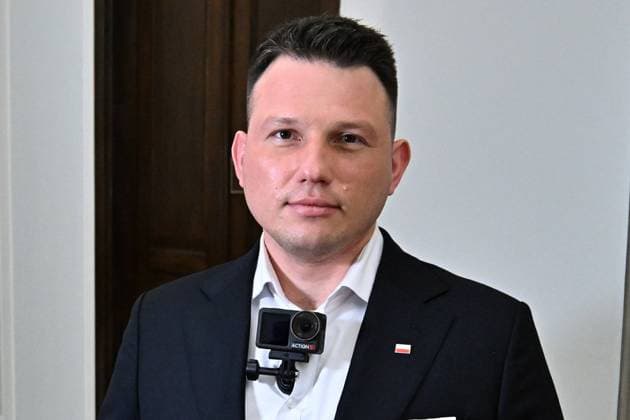 Präsidentschaftswahl in Polen 2025, die Kandidaten, Slawomir Mentzen - Archivbilder