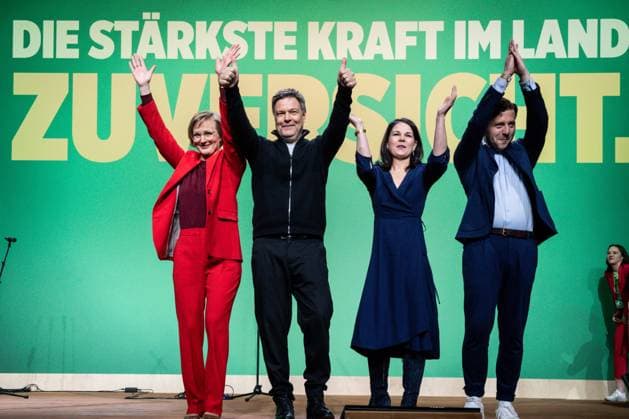Bundestagswahl2025, Wahlkampfmomente, Bündnis90 Die Grünen Bundesdelegiertenkonferenz 26. Januar 2025 in Berlin